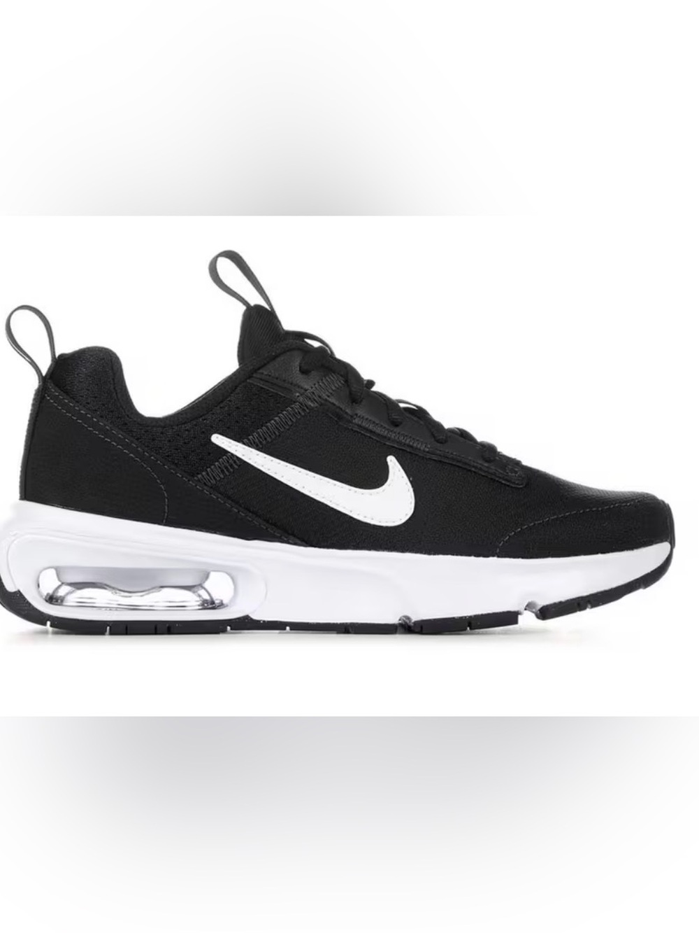 Nike Unisex Kids Black and White Air-Max Sneaker